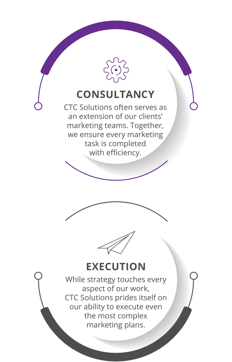 CTC Solutions What We Do Infographic CTC Solutions What We Do Infographic